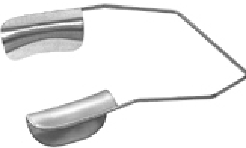 Barraquer Wire Speculum With Solid Blade Big